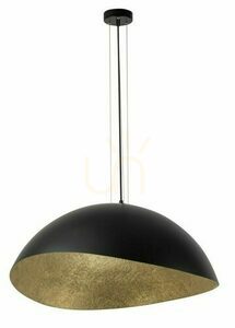 Lampa wisząca Sigma Solaris XL czarna złota 40603 small 0