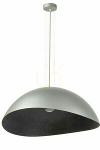 Lampa wisząca Sigma Solaris XL srebrno-czarna 40631 small 0