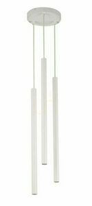 Lampa wisząca Sigma Sopel 3 biała stal lakierowana 33623 small 0