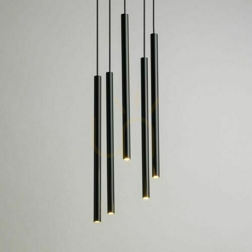 Sprawdź Lampa wisząca Sigma Sopel 5 czarna stal 25 cm SKU 33625