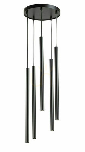 Sprawdź Lampa wisząca Sigma Sopel 5 czarna stal 25 cm SKU 33625