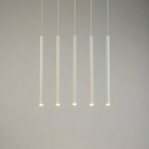 Lampa wisząca Sigma Sopel 5 biały stal lakierowana 60 cm 33616 small 1