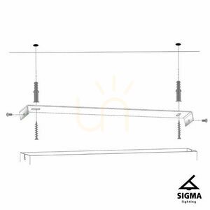 Lampa wisząca Sigma Sopel 5 srebrna stal lakierowana 33618 small 3