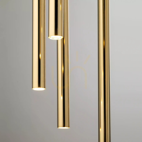 Sprawdź Lampa wisząca Sigma SOPEL LUX czarno-złota 5xG9 40750