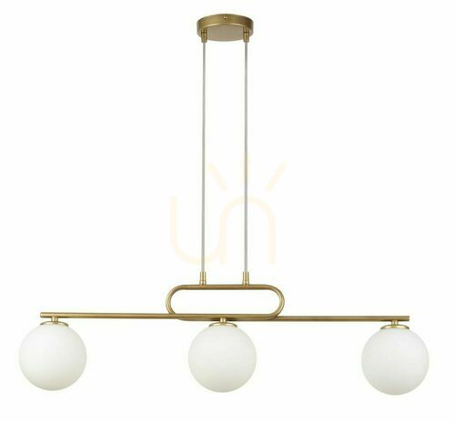 Sprawdź Lampa wisząca Sigma Tes 3 zwis złoty 33633