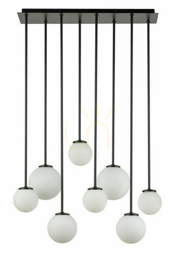 Sprawdź Plafon Sigma Tulia 8 czarny biały 56 cm G9 SKU 33495