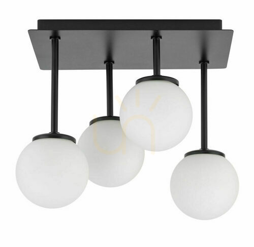 Sprawdź Plafon Sigma Tulia 4 czarny biały G9 28 cm 33505