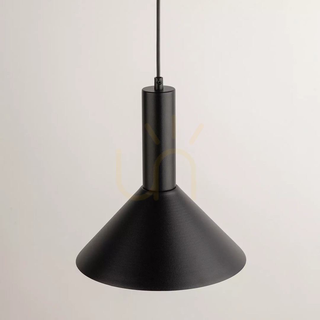 Zobacz Lampa wisząca Sigma VITRUM czarna stożek 26 cm 40810 Lampa wisząca Sigma VITRUM czarna stożek 26 cm 40810