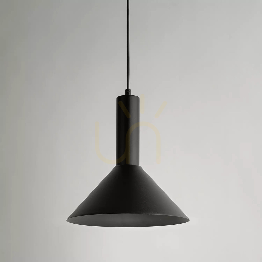 Obejrzyj Lampa wisząca Sigma VITRUM czarna stożek 26 cm 40810 Lampa wisząca Sigma VITRUM czarna stożek 26 cm 40810