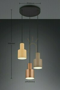 Lampa Wisząca Trio ELIOR DL317319430 small 5