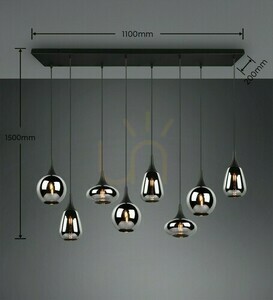 Lampa Wisząca Trio VESTARI DL832317000 small 1