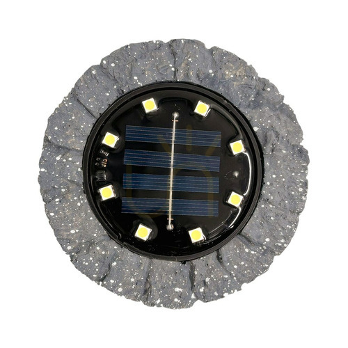Sprawdź Szara Lampka Solarna Rock 3000 K Ip44 IP44