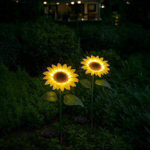 Wielokolorowa Lampka Solarna Sunflower 3000 K Ip44 IP44 small 1
