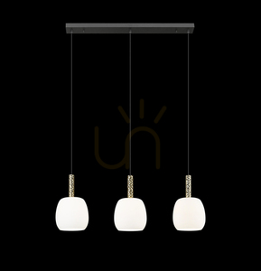 Lampa Wisząca CALVO P0076-03Q-P7AA Czarny 3xG9 small 1