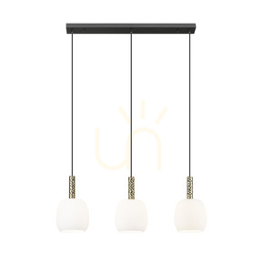 Lampa Wisząca CALVO P0076-03Q-P7AA Czarny 3xG9 small 0
