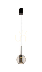 Lampa Wisząca TAGNA 251001-SM Czarny 1xLED small 0