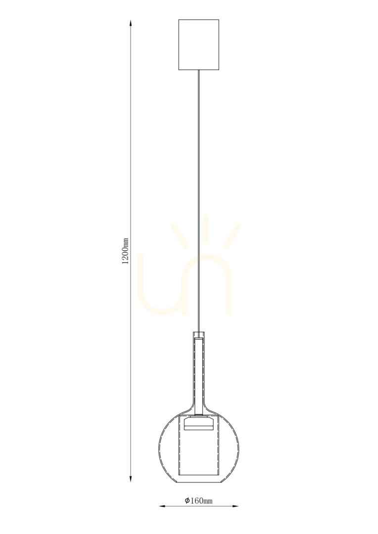 Zobacz Lampa Wisząca TAGNA 251001-AM Czarny 1xLED Lampa Wisząca TAGNA 251001-AM Czarny 1xLED