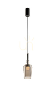 Lampa Wisząca TAGNA 251010-SM Czarny 1xLED 0 Lampa Wisząca TAGNA 251010-SM Czarny 1xLED small 0