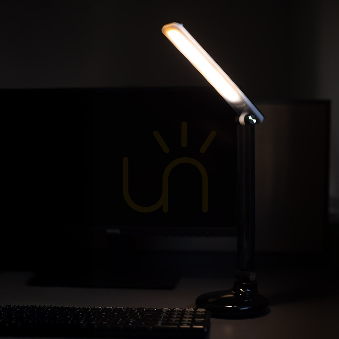 Pokaż Lampka Na Biurko BIURKOWA 1913-BK Czarny 1xLED Lampka Na Biurko BIURKOWA 1913-BK Czarny 1xLED
