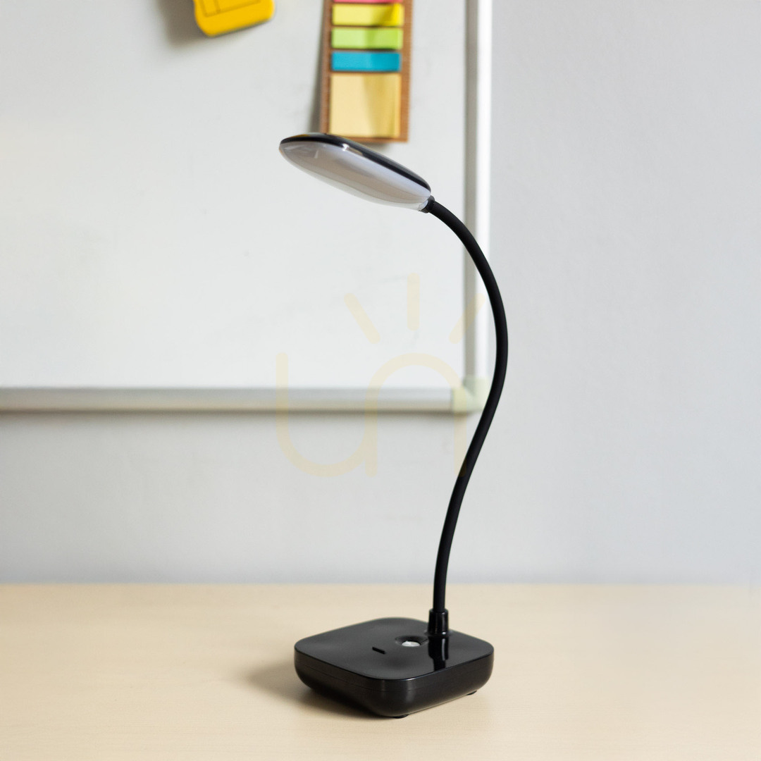 Pokaż Lampka Na Biurko BIURKOWA 1961-BK Czarny 1xLED Lampka Na Biurko BIURKOWA 1961-BK Czarny 1xLED