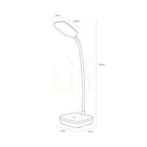 Lampka Na Biurko BIURKOWA 1961-BK Czarny 1xLED 6 Lampka Na Biurko BIURKOWA 1961-BK Czarny 1xLED small 6