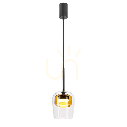 Sprawdź Lampa wisząca GLAXI czarny GX53 9W CANDELLUX 31-50366