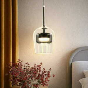 Lampa wisząca GLAXI czarny GX53 9W CANDELLUX 31-50359 small 1