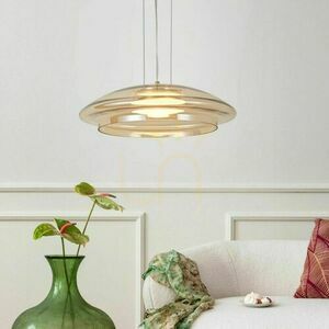 Lampa wisząca OMBRE 34 pomarańczowy 10W CANDELLUX 31-51080 small 1