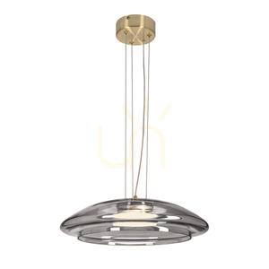 Lampa wisząca OMBRE 42 szary 10W CANDELLUX 31-51097 small 0