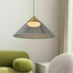 Lampa wisząca PRESTO 42 szary 10W CANDELLUX 31-51066 small 1