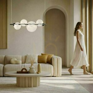 Lampa wisząca PLAYA transparentny LED 12W CANDELLUX 34-50502 small 1