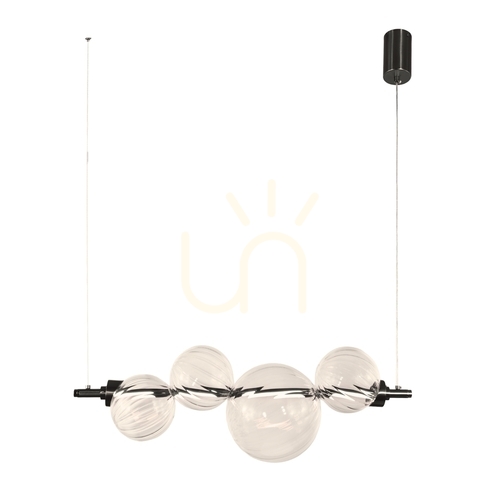 Sprawdź Lampa wisząca PLAYA transparentny LED 12W CANDELLUX 34-50502