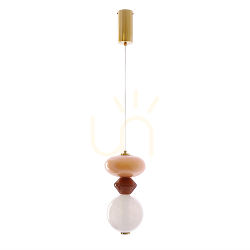 Sprawdź Lampa wisząca FLORES brązowy LED 10W CANDELLUX 31-50632