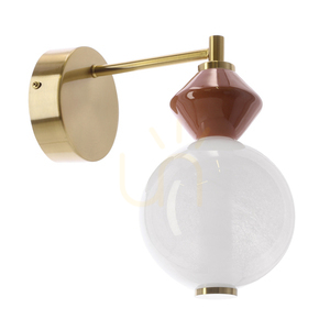 Kinkiet FLORES brązowy LED 7W CANDELLUX 21-50694 small 0