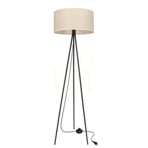 Lampa podłogowa SHANTI czarny E27 40W CANDELLUX 51-38760 small 0