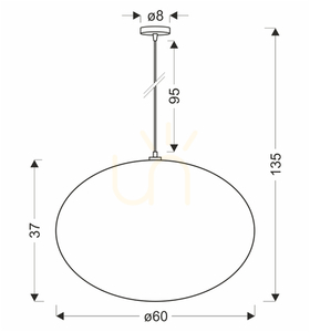 Lampa wisząca MELLOW czarny E27 40W CANDELLUX 31-41982 small 0