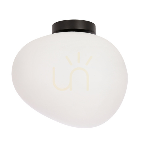 Sprawdź Lampa sufitowa STONES biało czarny E27 40W CANDELLUX 13-35189