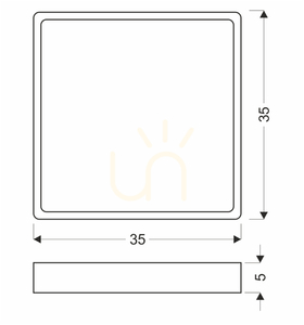 Plafon Quattro czarny LED 18W CANDELLUX 10-31952 small 4