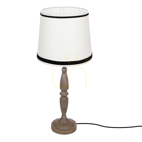 Sprawdź Lampa stołowa CARDINALE szary E27 40W CANDELLUX 41-40107