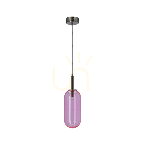Sprawdź Lampa wisząca FIUGGI różowy LED 6W CANDELLUX 50133212