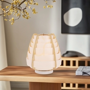 Lampa stołowa NAGOJA beżowy E27 40W CANDELLUX 50501039 small 2
