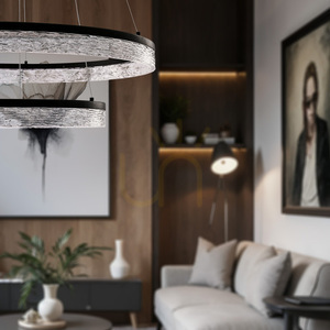 Lampa wisząca FROZI czarny LED 38W CANDELLUX 32-35561 small 2