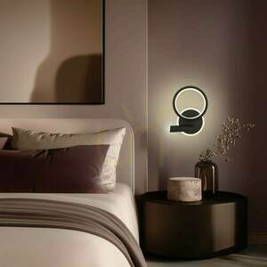 Kinkiet MONET czarny LED 13W CANDELLUX 22-35660 small 1
