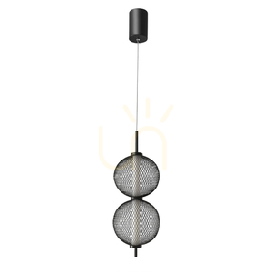Lampa wisząca PUMA czarna LED 10W CANDELLUX 32-35356 small 0