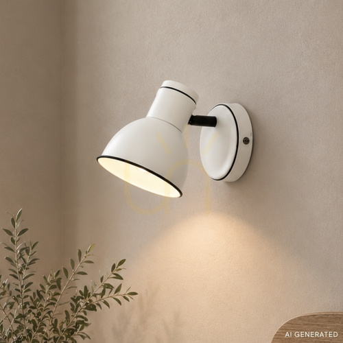 Sprawdź Kinkiet ZUMBA biało czarny E14 40W CANDELLUX 91-72115