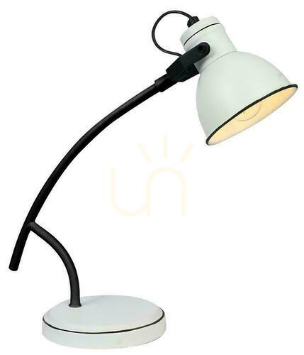 Sprawdź Lampa stołowa ZUMBA biało czarny E14 40W CANDELLUX 41-72085