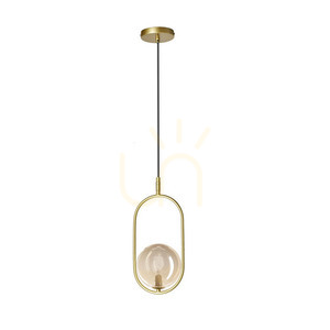 Lampa wisząca CORDEL złoty G9 28W CANDELLUX 31-44099 small 0