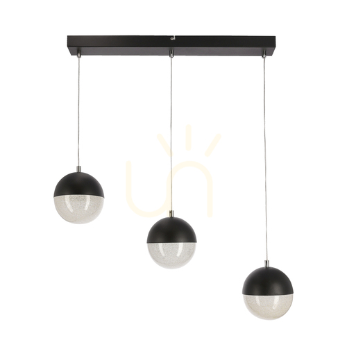 Sprawdź Lampa wisząca FURNI czarny LED 15W CANDELLUX A0031-330