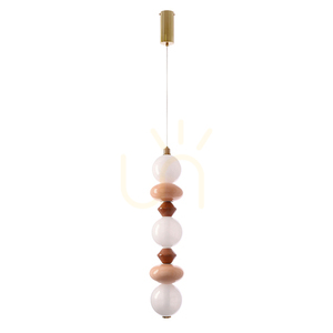Lampa wisząca FLORES brązowy LED 20W CANDELLUX 33-50670 small 0
