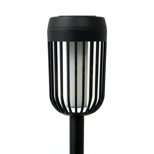 Sprawdź Czarna Lampka Solarna Flame 1800 K Ip44 IP44